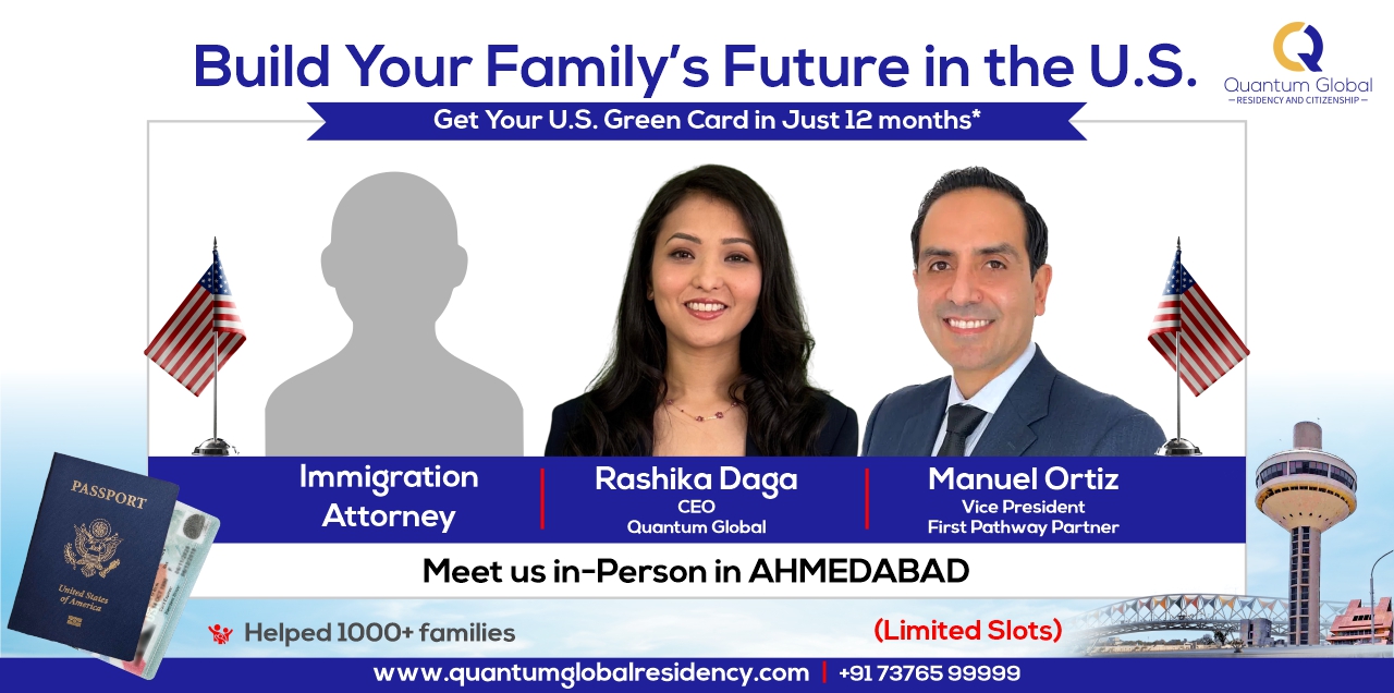 Meet us in-Person in AHMEDABAD
